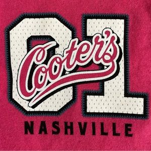 Cooter’s Nashville Shirt Size 2T Girls Pink General Lee EUC Football T Tee